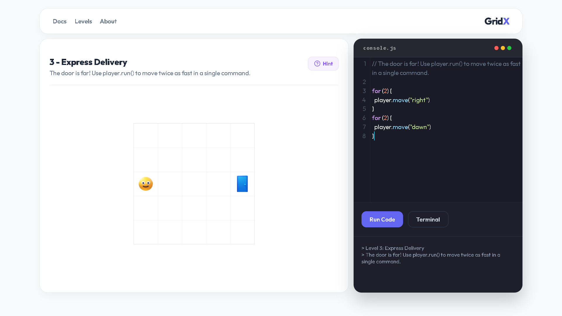 GridX Gameplay Preview